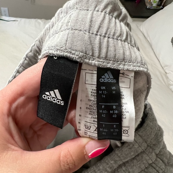 ADIDAS WOMENS MEDIUM GRAY JOGGERS - Picture 4 of 7